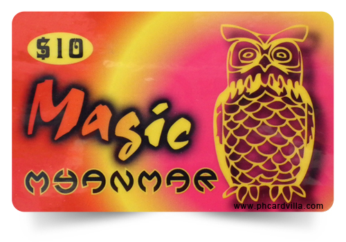magic myanmar phone cards